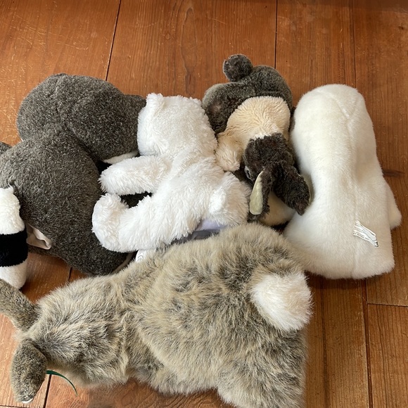 Hand puppets, Beluga, Bunnies,Raccoon , Folkmanis, Kellytoy, Millennium, Yangjee - Picture 9 of 10